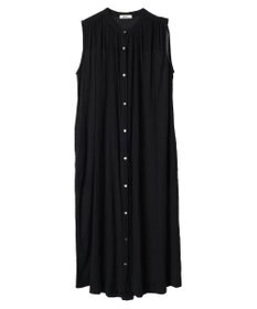 earth music&ecology 綿クレープワンピース（無地）