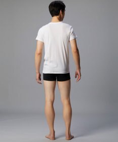 WACOAL MEN インナーシャツ 【2枚組】 3分袖 半袖 綿100%(本体) 伸縮性 肌着 下着 インナー 白 メンズ GL3500 /ブロス バイ ワコールメン