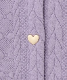 ANY KIDS ふくれ ジャガード カーディガン