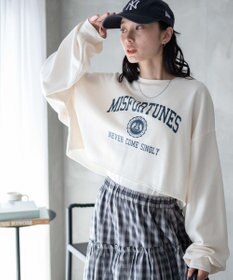 WEGO ヴィンテージライクショートスウェット