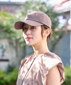 MOONBAT 【新色追加】深さ選べるUVツイルキャップ(深め) つば遮光／洗える／接触冷感／サイズ調整可能