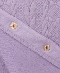 ANY KIDS ふくれ ジャガード カーディガン