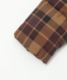 WEGO 【ユニセックス着用ITEM/MLサイズ展開】チェックパファーブルゾン