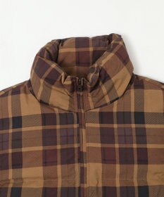 WEGO 【ユニセックス着用ITEM/MLサイズ展開】チェックパファーブルゾン