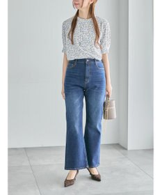 Te chichi パターンアソート5分袖ボウタイブラウス