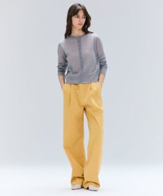 BEIGE， 【洗える・Oggi 10月号掲載】CADDO / シアーウールカーディガン