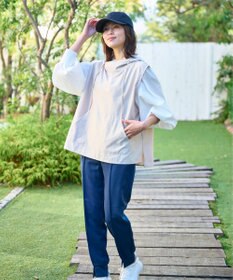 MOONBAT 【新色追加】深さ選べるUVツイルキャップ(深め) つば遮光／洗える／接触冷感／サイズ調整可能