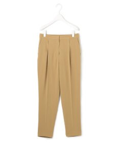 ICB 【人気のため新色追加・洗える】Naiaバックサテン テーパードパンツ