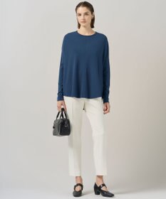 ICB 【洗える】 トリアセボディシェルピーチ スティックパンツ