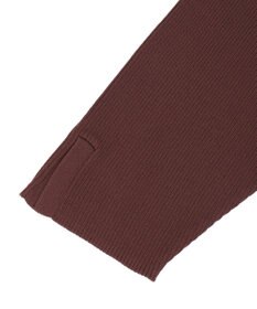 YECCA VECCA 5分袖リブニット