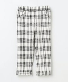 組曲 KIDS 【80-100㎝】シャギーチェック パンツ