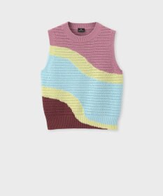 Paul Smith 【洗える】インターシャ ライン ベスト