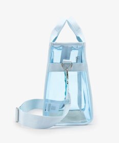 LeSportsac CLEAR MEDIUM TH TOTE/クリアスカイブルー
