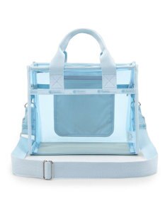 LeSportsac CLEAR MEDIUM TH TOTE/クリアスカイブルー