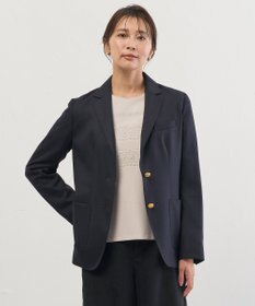 J.PRESS LADIES オックス シングル テーラードジャケット ネイビー系