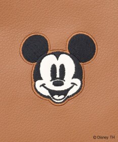 ANY 【ディズニー】ミッキーマウス／フェイクレザースクエアポーチ