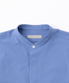 UNFILO MENS コンフォート バンドカラーシャツ  [24年秋冬商品]