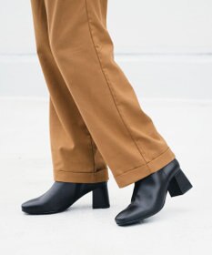 BONTRE 【BONTRE/ボントレ】スクエアトゥヒールブーツ