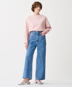 uncrave ダブルフェイスジャージー ドルマンスリーブトップス