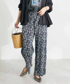 CRAFT STANDARD BOUTIQUE セルフカットイージープリーツパンツ