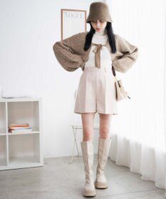 WEGO タックショートパンツ