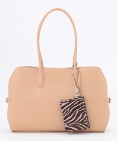 ICB 【先行予約・A4サイズ収納可】ラウンドボストントート