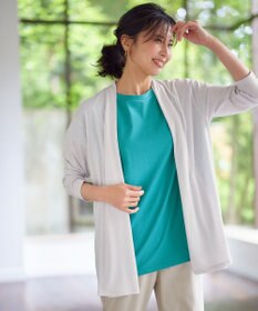 ANY 【接触冷感/UVケア/吸水速乾】長袖シアーカーディガン