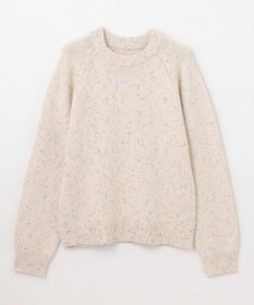 GRACE CONTINENTAL カシミヤ混ラメニットトップ