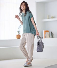 ANY 【洗濯機可/ストレッチ/ウエストゴム/UVカット】大人の7daysジョガーパンツ