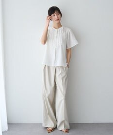 YECCA VECCA フリルデザインブラウス