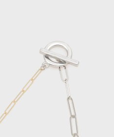 GRACE CONTINENTAL バイカラーロングネックレス