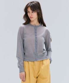 BEIGE， 【洗える・Oggi 10月号掲載】CADDO / シアーウールカーディガン