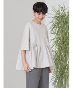 AMERICAN HOLIC 異素材ティアードプルオーバー