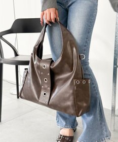 WEGO ハトメデザインワンハンドルトート