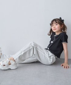 ANY KIDS 【洗濯機可能/速乾】ドライタッチ トラックパンツ