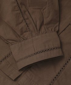 CRAFT STANDARD BOUTIQUE 梯子レースフード付きブラウス