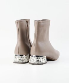 BONTRE 【MIONOTIS/ミオノティス】ビジューヒールブーツ/40712