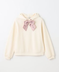 ANY KIDS フード付き ダンボール トレーナー