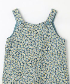 組曲 KIDS 【100㎝】モノトーンフラワーコーデュロイ ワンピース