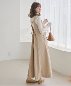 WEGO 【ANGIE VINTAGE】バックベルトジャンパースカート