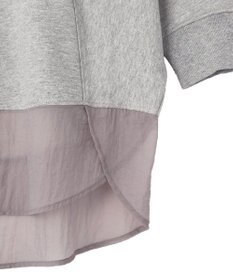 Green Parks 七分袖ドルマン裏毛シアードッキングプルオー