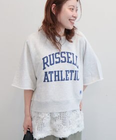 AMERICAN HOLIC 【RUSSELL】ロゴ半袖スウェット