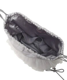 Maison de FLEUR チュールフリルナップサック