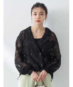 earth music&ecology レースジャケット