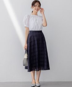 組曲 S ラメシアーチェック スカート