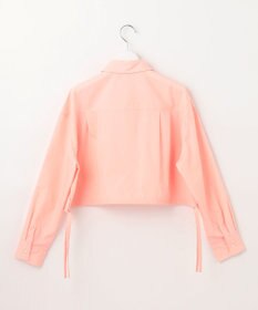 Feroux 【洗える】ショート丈ドロスト シャツ