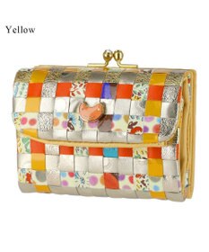 tsumori chisato CARRY エポネコメッシュ 2つ折り財布 がま口