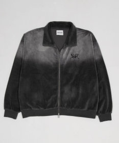 WEGO 【ユニセックス着用ITEM】ブリーチロゴベロアトラックジャケット