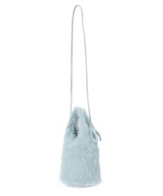 Green Parks ・モヘアライクニットリボンバッグ