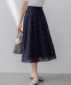 組曲 S ラメシアーチェック スカート